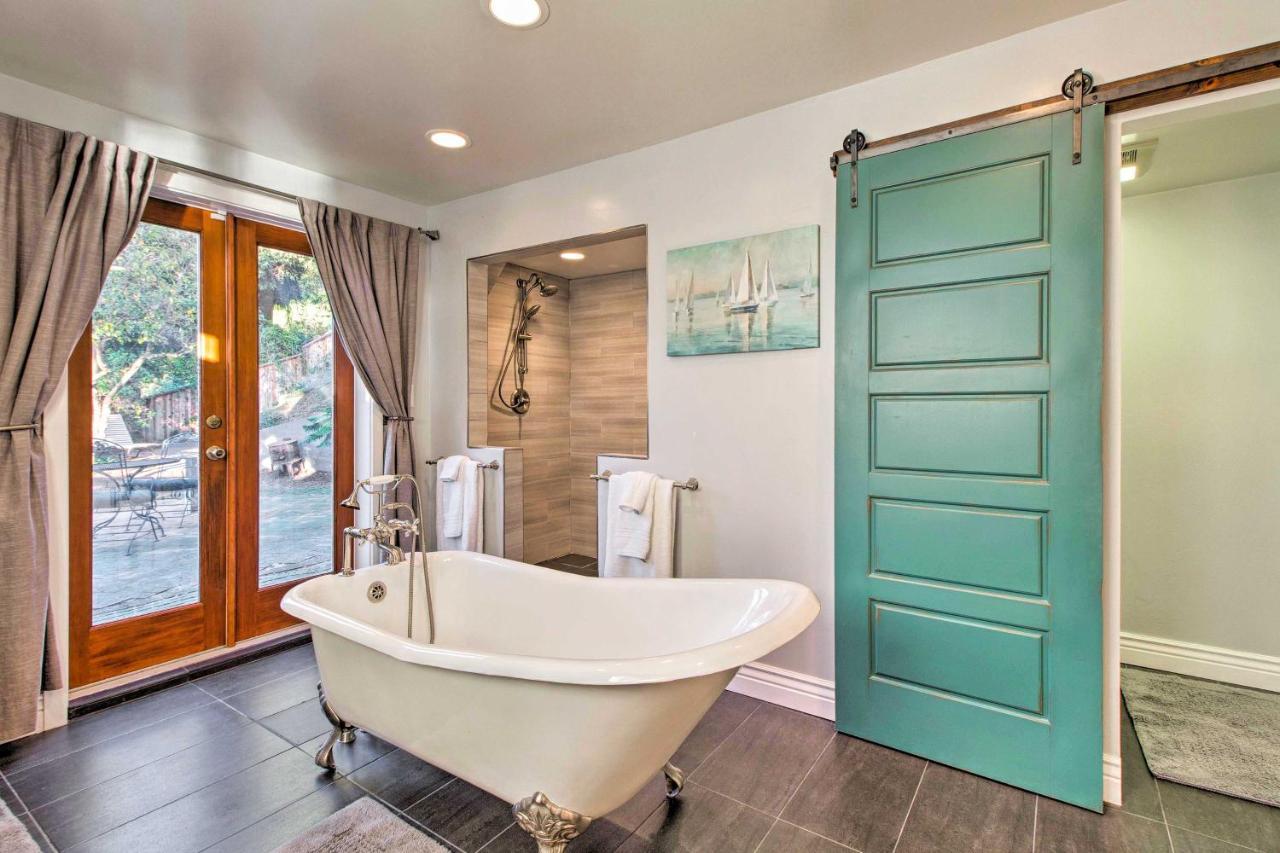 Luxury Studio With Hot Tub And San Francisco Bay Views Richmond Exteriör bild