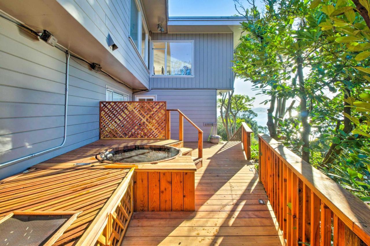 Luxury Studio With Hot Tub And San Francisco Bay Views Richmond Exteriör bild