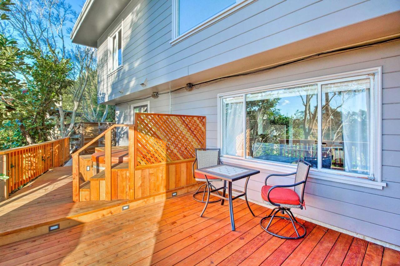 Luxury Studio With Hot Tub And San Francisco Bay Views Richmond Exteriör bild
